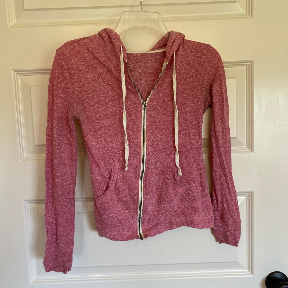 Aeropostale lightweight zip up with hood
